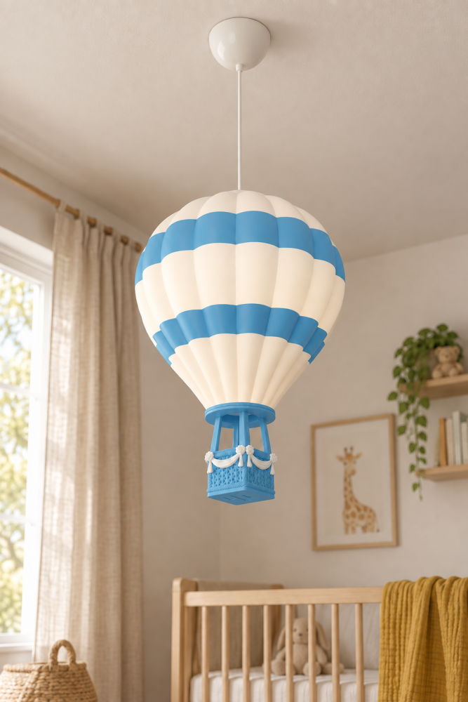 Sıcak Hava Balonu Avize - Çocuk Odası Avizesi