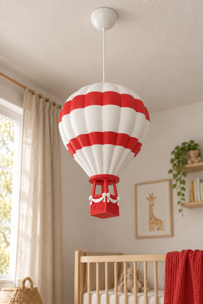 Sıcak Hava Balonu Avize - Çocuk Odası Avizesi